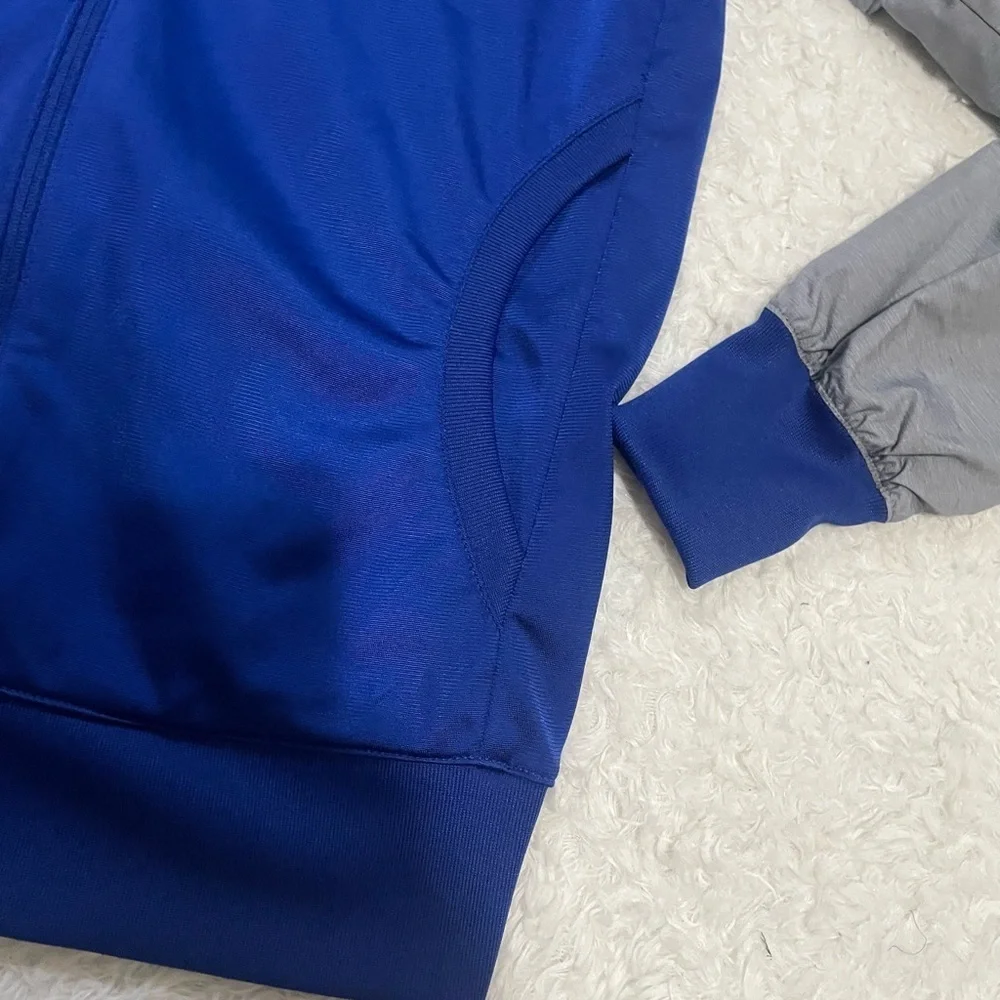 Nike Kids Blue and Gray Sports Jacket